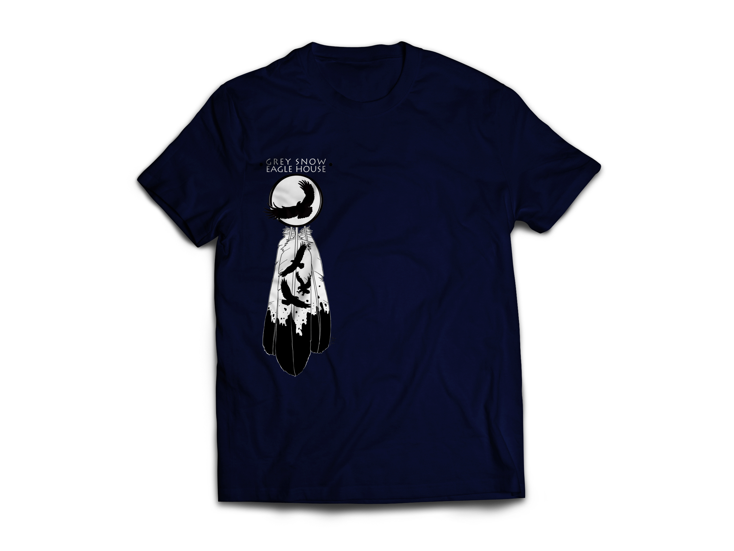 Talon T-shirt – Grey Snow Eagle House