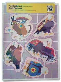 Dancing Eagle Sticker Set (shiny)